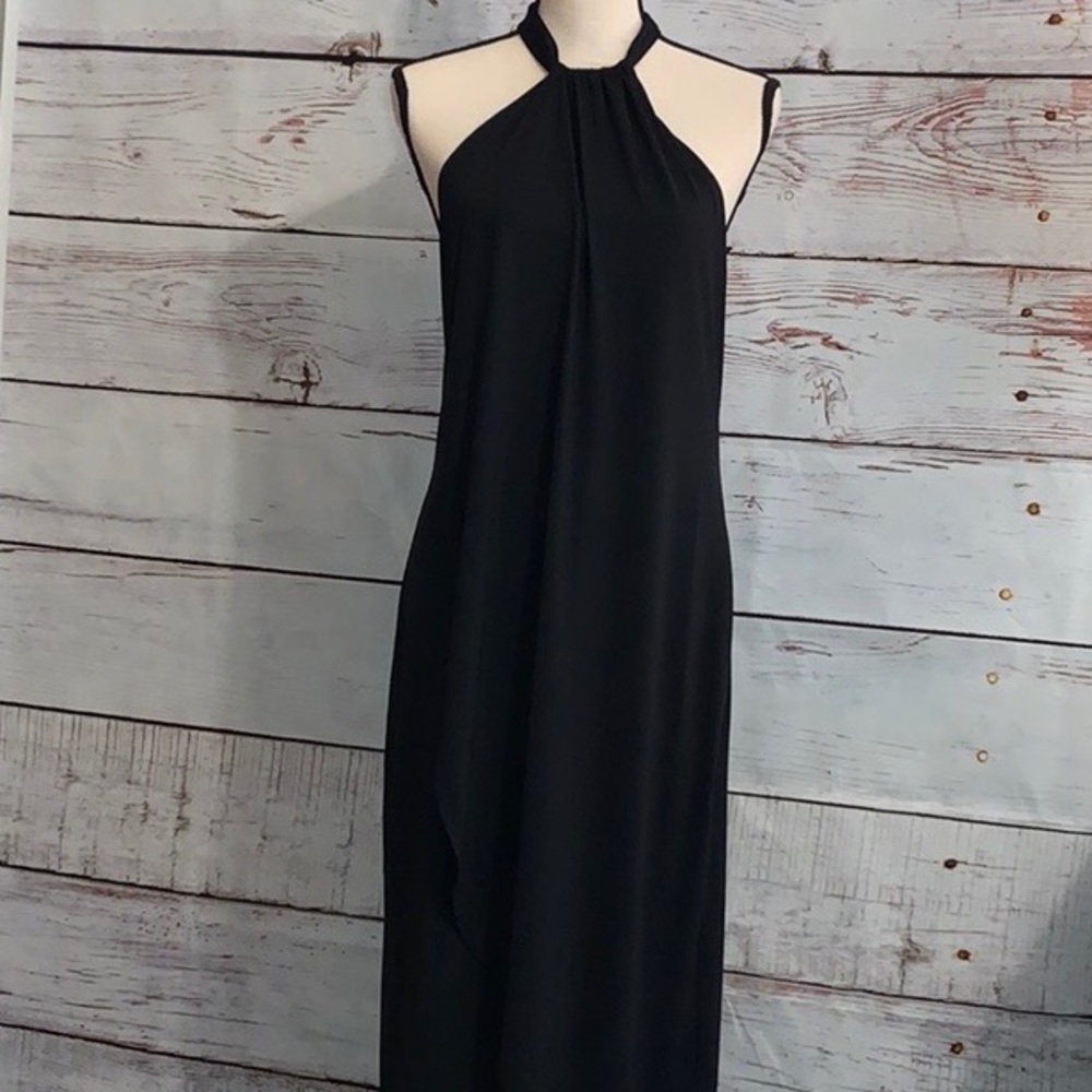 Venus Sexy Black Halter Dress NWOT - Picture 1 of 6